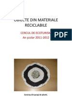 Obiecte Din Materiale Reciclabile