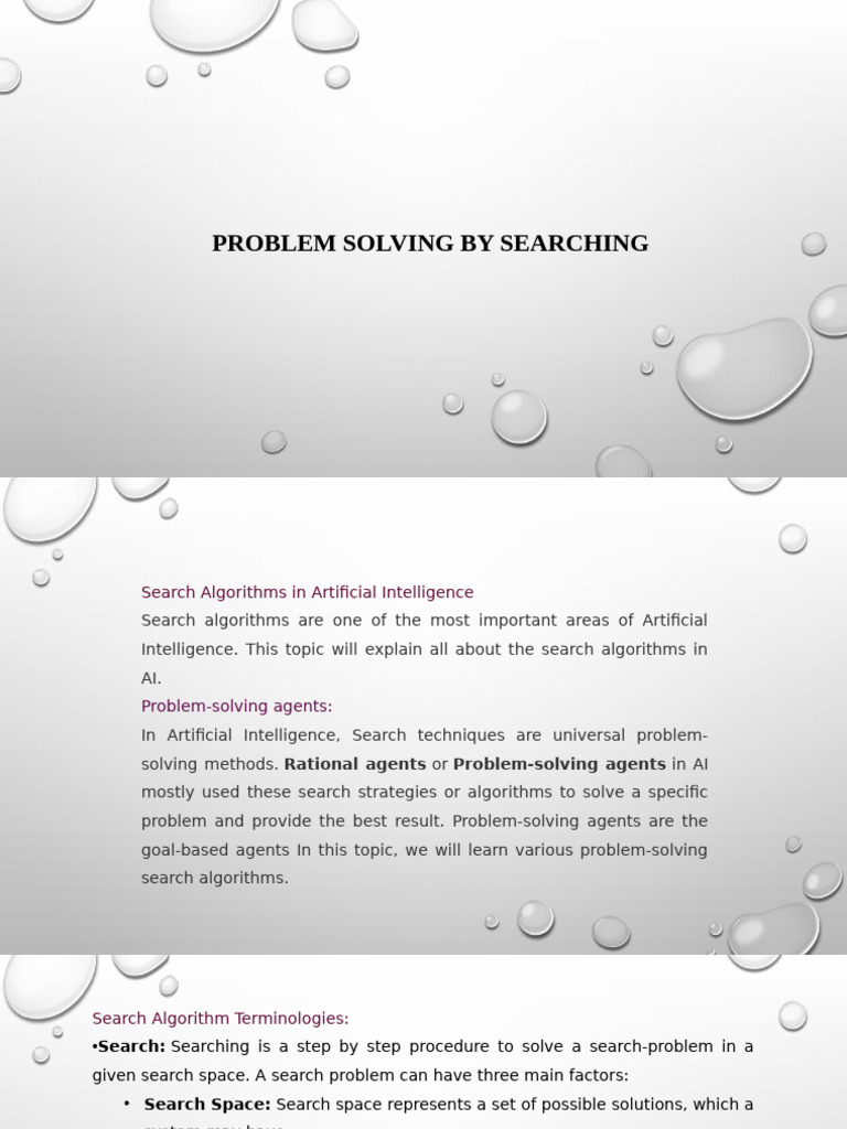 AI Search Algorithms Explained | PDF | Computer Programming ...
