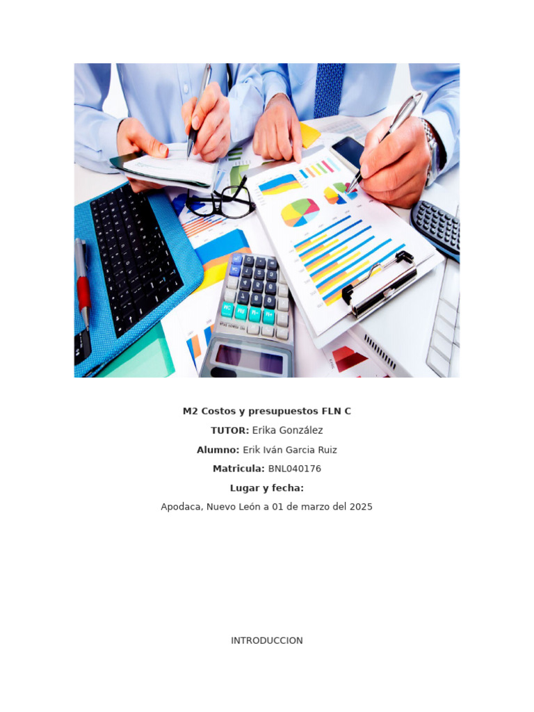 Conceptos Clave de Costos y Presupuestos | PDF | Presupuesto | Aprendizaje