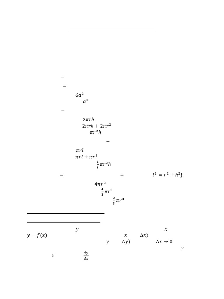 Module Ch.6 | PDF | Derivative | Function (Mathematics)
