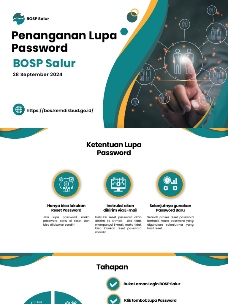 Reset Password BOSP Salur Mudah | PDF