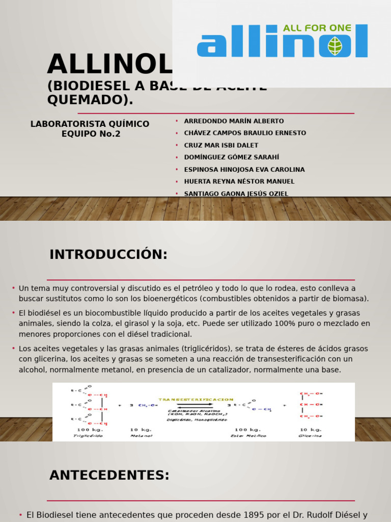 Biodiésel: Alternativa Ecológica Sostenible | PDF | Biodiésel | Petróleo