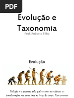 Evolução e Taxonomia para 7º ano
