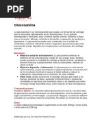 Asotrex: Glucosamina y Condroitina | PDF | Articulación