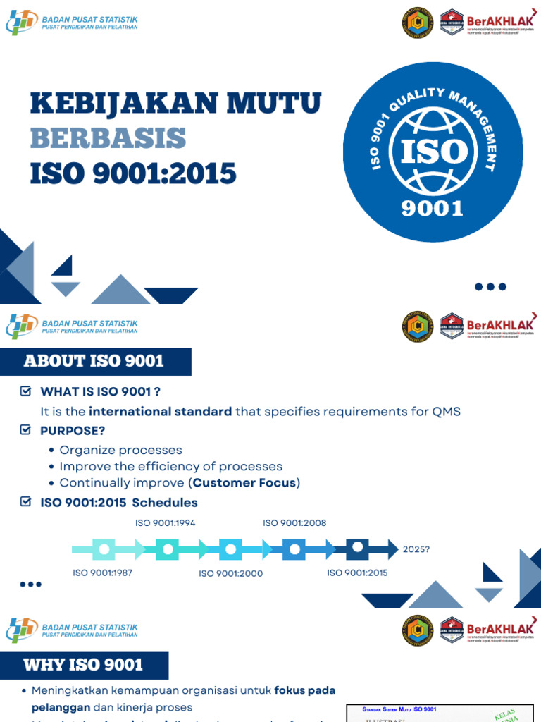 Kebijakan Mutu ISO 9001:2015 | PDF