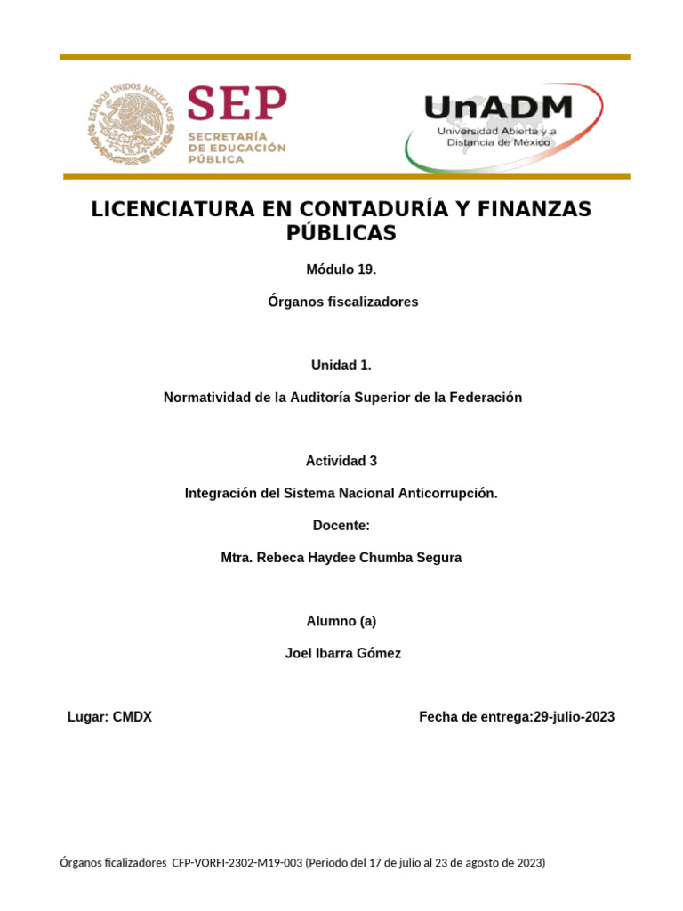 Sistema Nacional Anticorrupción en México | PDF | Corrupción política ...