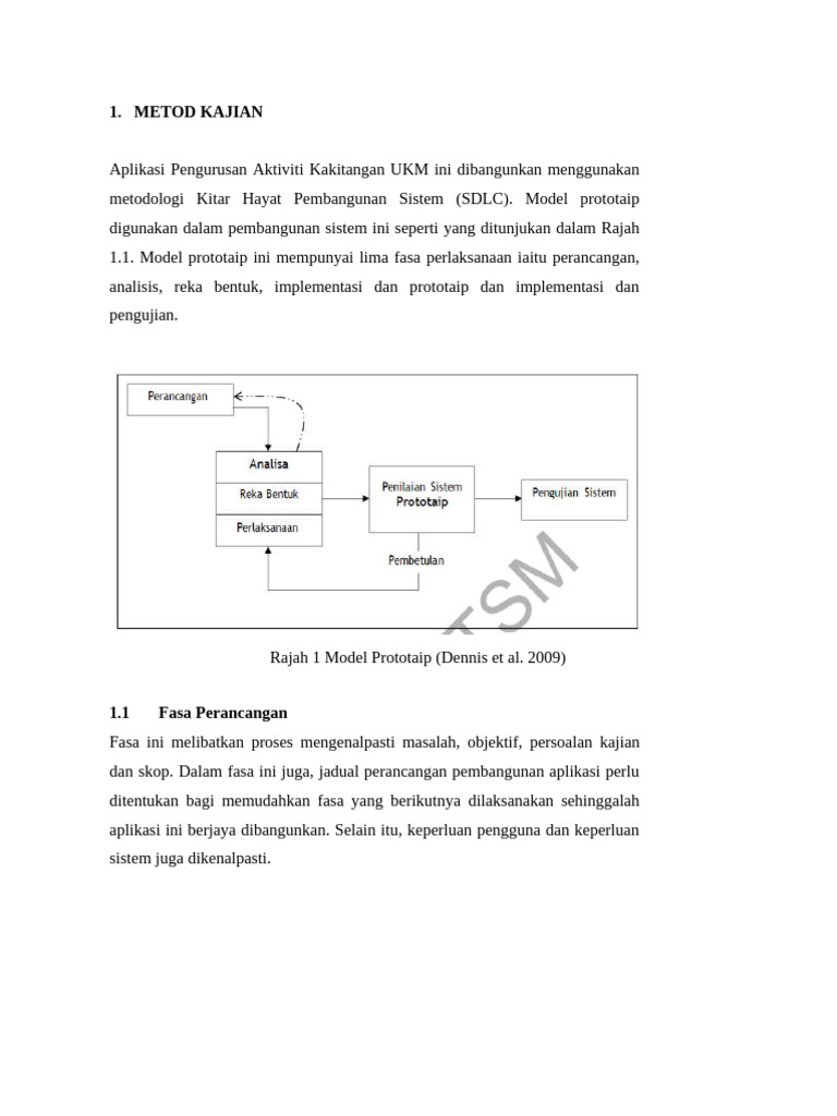 METOD KAJIAN Model Prototype | PDF
