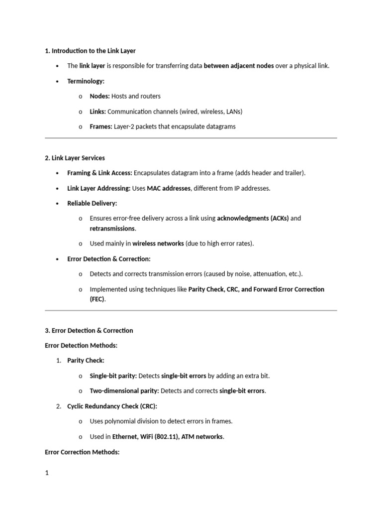 Net 2 | PDF | Error Detection And Correction | Computer Network