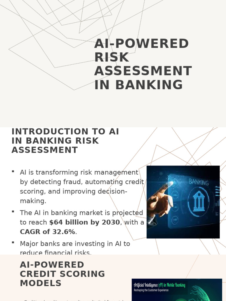 AI-Powered Risk Assessment in Banking | PDF | Artificial Intelligence ...