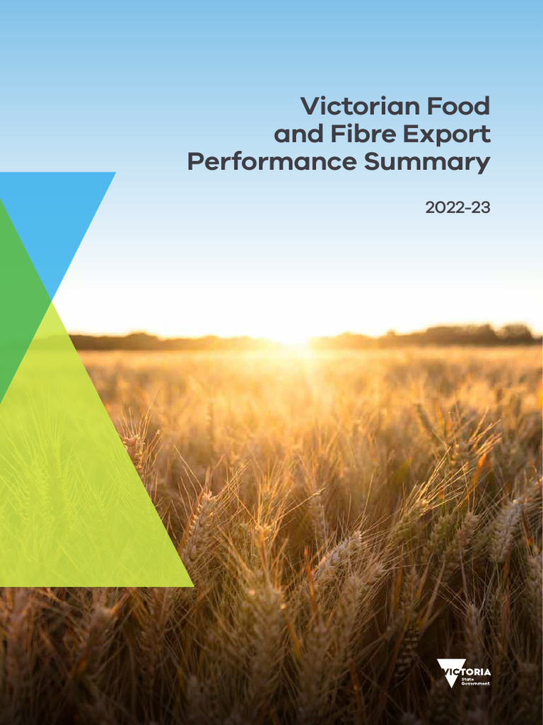 01 - 14188 GV Food and Fibre Export Performance Summary - V10 - FA ...