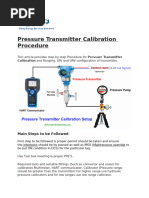Function Test Procedure for Instruments | PDF | Specification ...