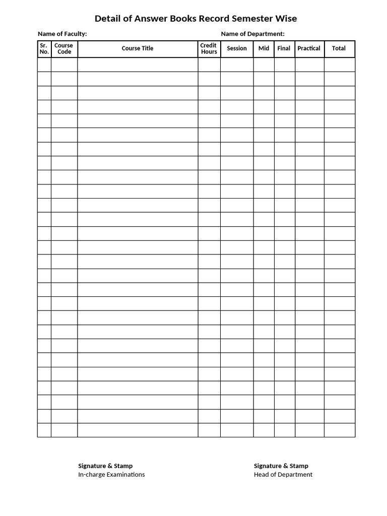 1621677228.detail of Answer Books Semester Wise | PDF