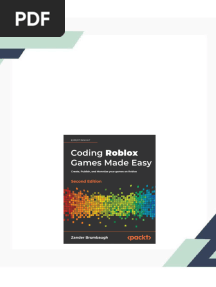 (Ebook) The Ultimate Roblox Game Building Cookbook: Design immersive experiences with easy-to-follow recipes for world and game development by Zander Brumbaugh ISBN 9781803234670, 1803234679 - Quickly download the ebook to never miss any content