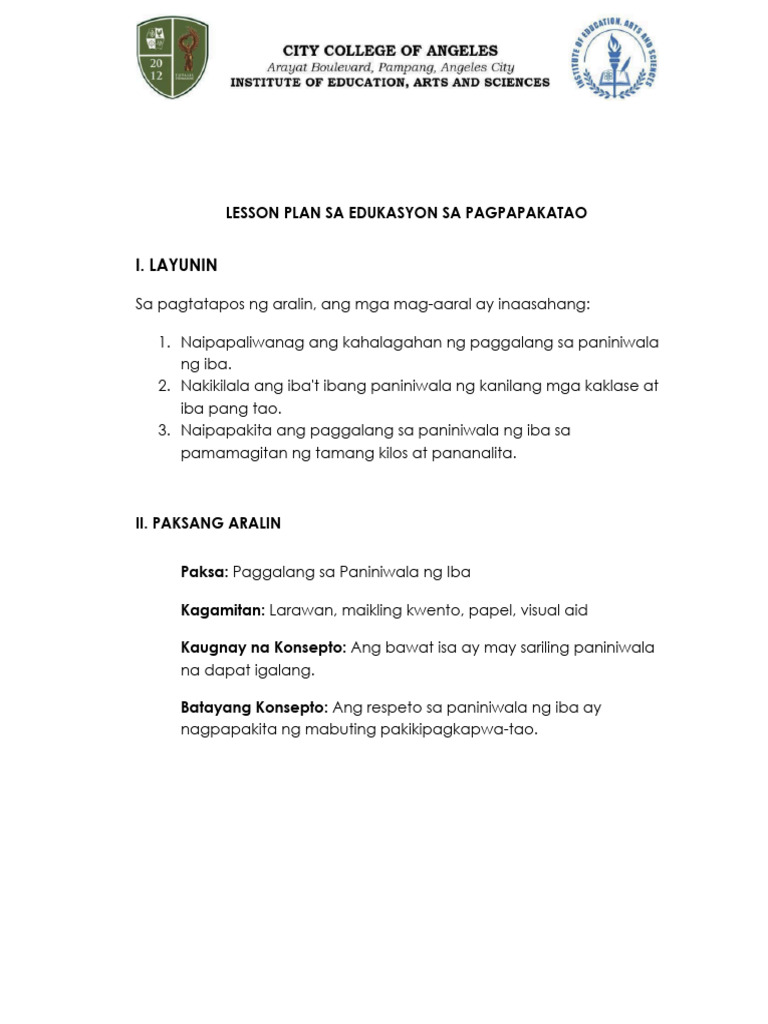 Detailed Lesson Plan in Mathematics 3 | PDF