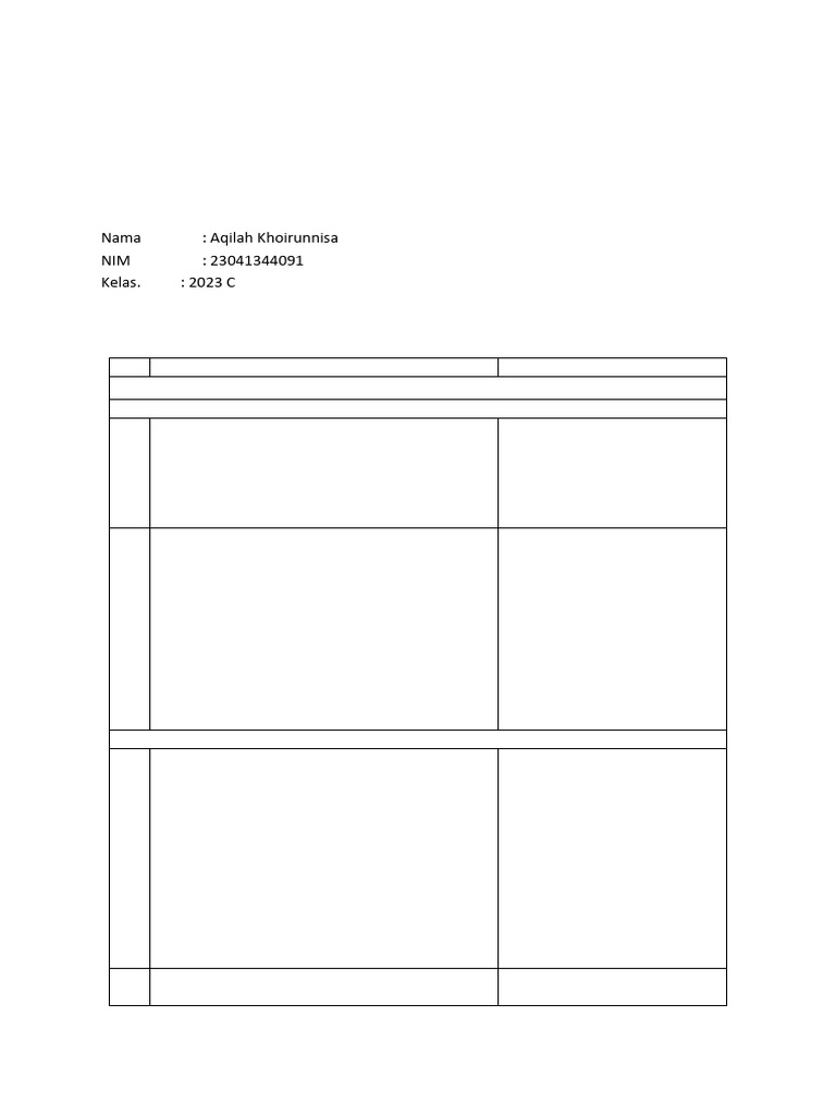 Instrumen Penelitian Critical Thinking | PDF