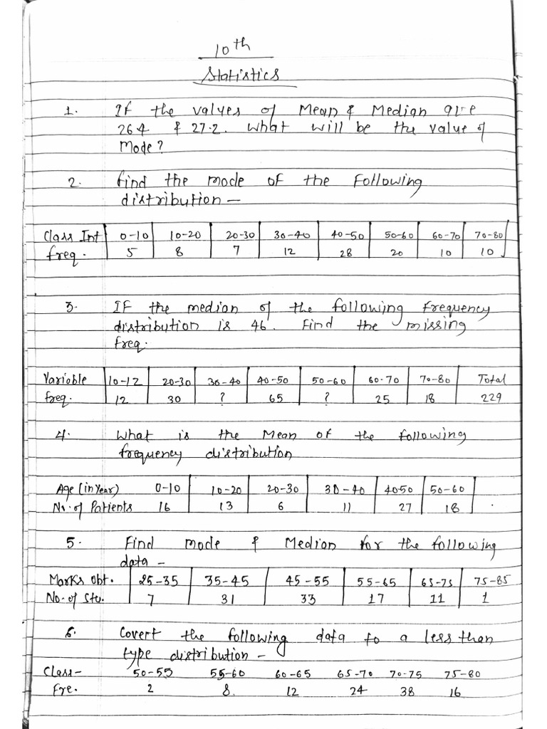 Statistics | PDF