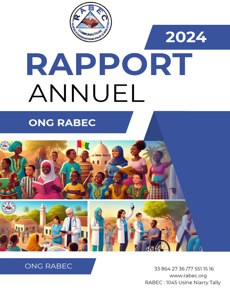 Rapport Annuel 2024 de l'ONG RABEC | PDF | Céréale | Organisation non ...