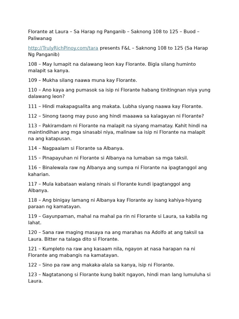 Florante at Laura | PDF