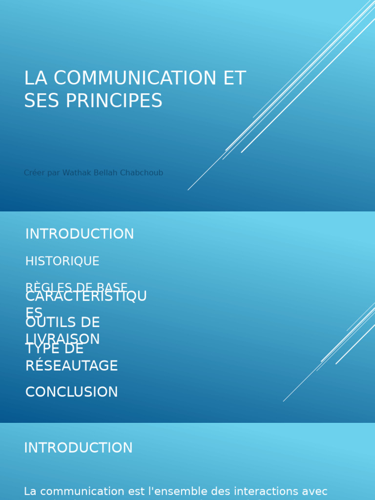 Comprendre la communication essentielle | PDF | Réseautage social | la ...