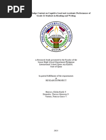 Effects of Sludge Content on Cognitive Load and Academic Performance of Grade 11 Students in Reading & Writing (3)