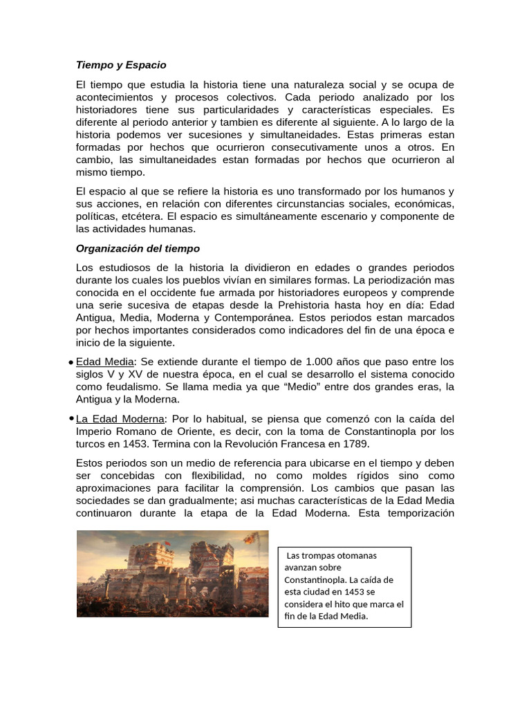 Edades de la Historia para Niños | PDF | Edades medias | Período ...