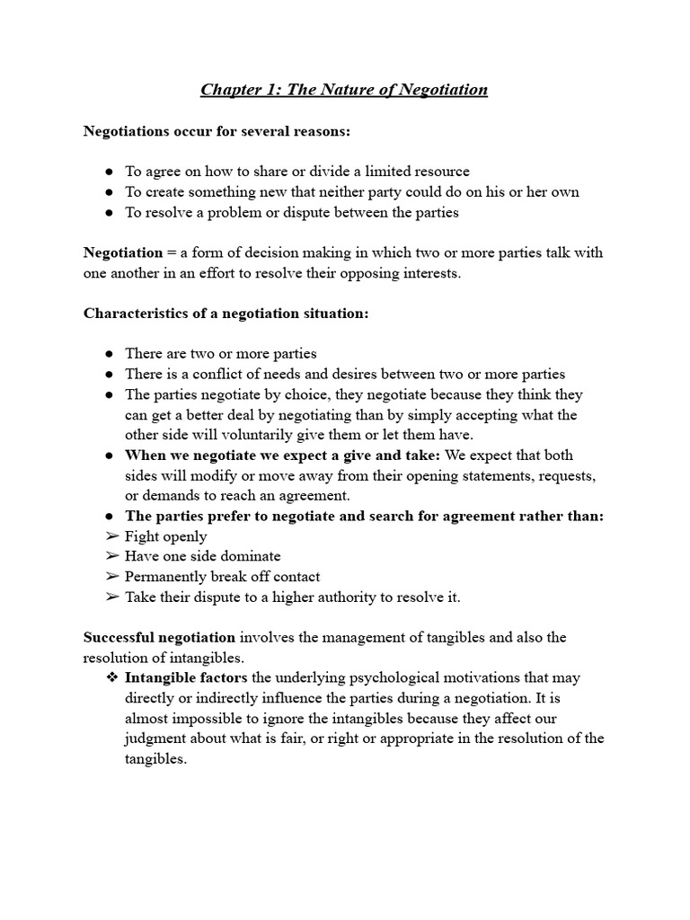 Understanding Negotiation Dynamics | PDF | Negotiation | Social Psychology