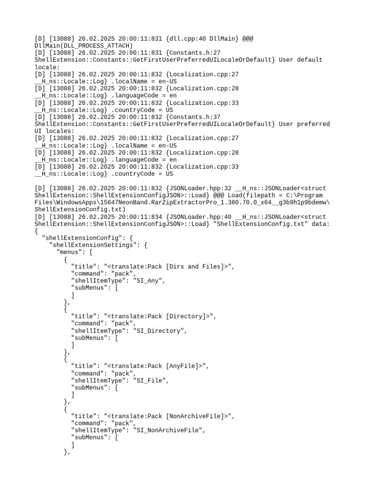 Shell Extension Config for Archivator | PDF | Computer Data | Computer ...
