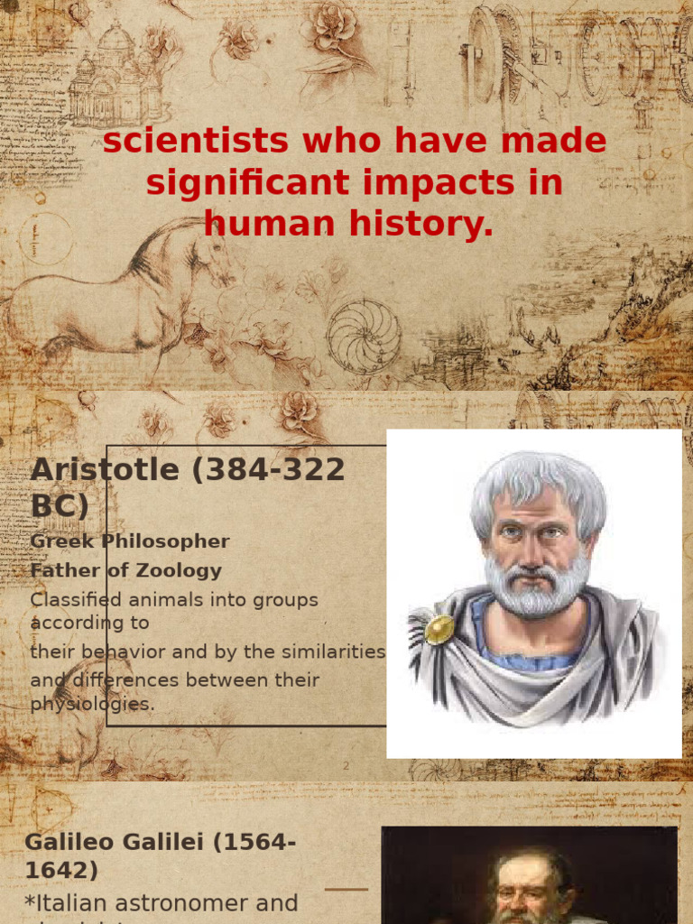Influential Scientists in History | PDF | Heliocentrism | Force