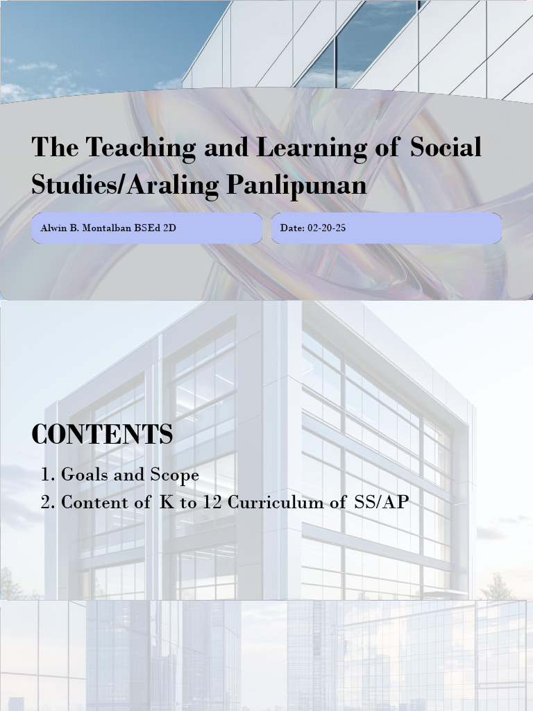 The Teaching and Learning of - .pptx..20250220042135238 | PDF
