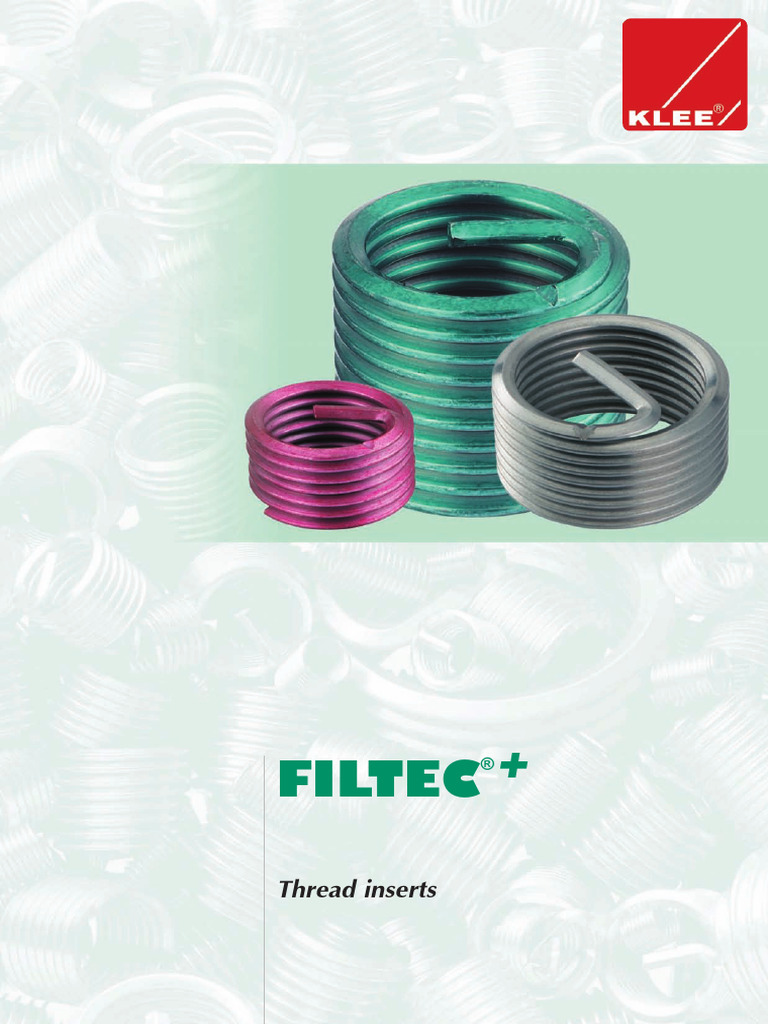 BRD - Klee-Filtec Plus | PDF | Screw | Nut (Hardware)