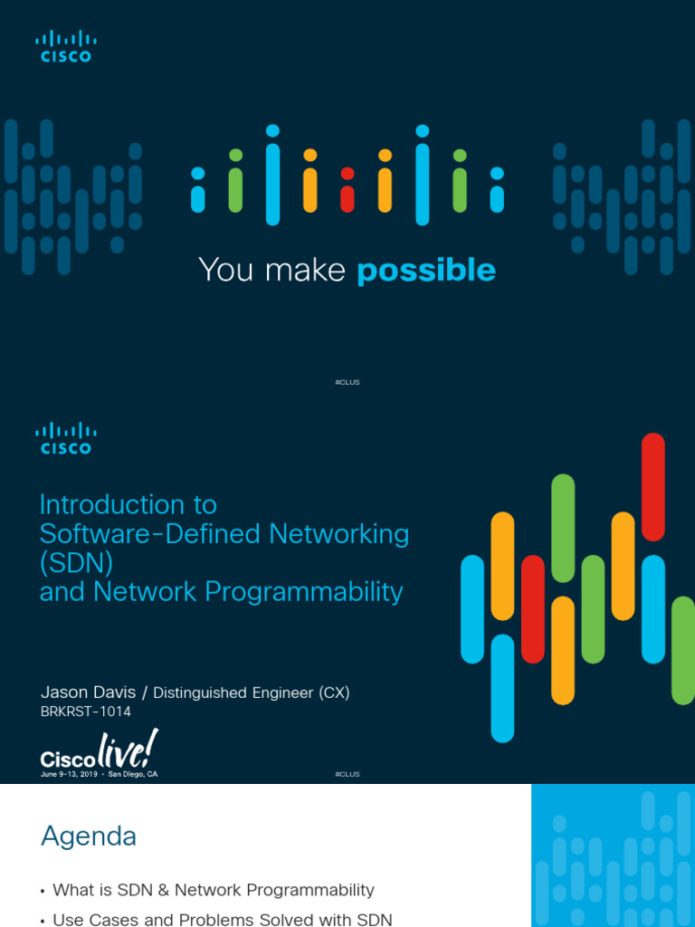 Introduction to Software-Defined Networking | PDF | Computer Network ...