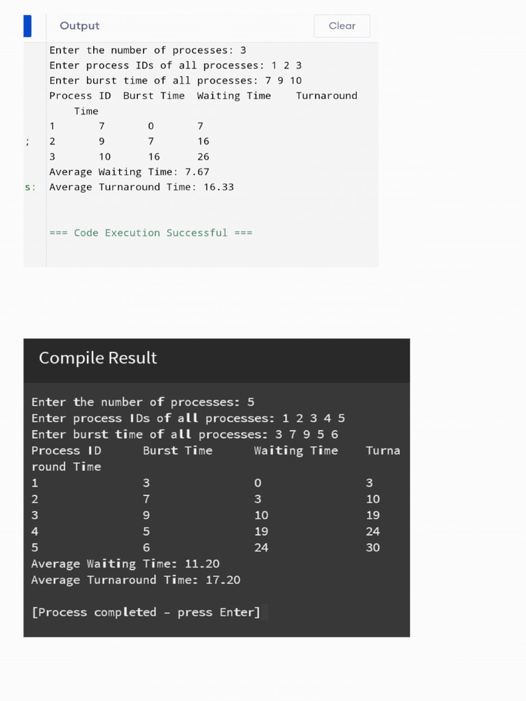 Os Output Exp 2 | PDF