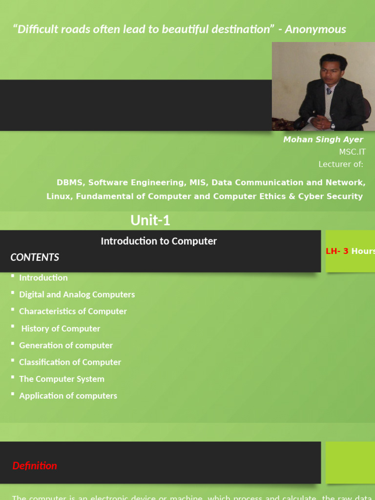 Unit 1 (Introduction To Computer System) - bccd66b0 0e57 41ba Aaff ...