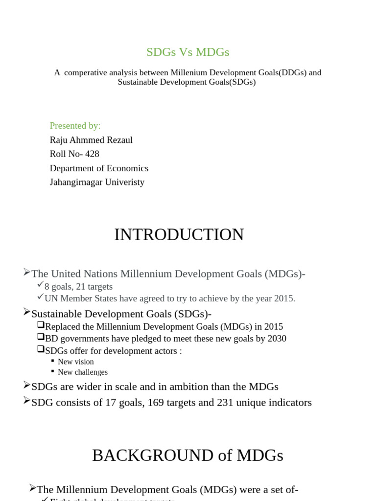 Development Economics | PDF | Millennium Development Goals | Sustainability