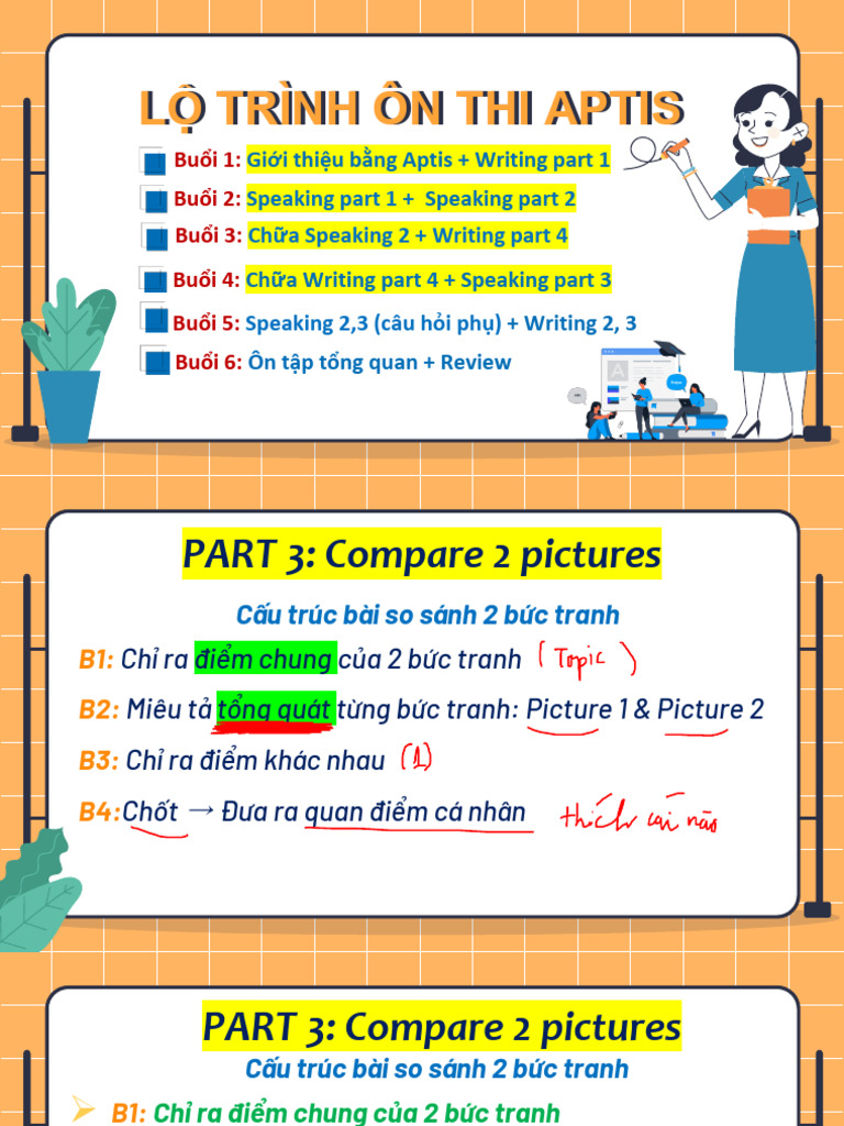 So sánh 2 bức tranh trong Aptis | PDF
