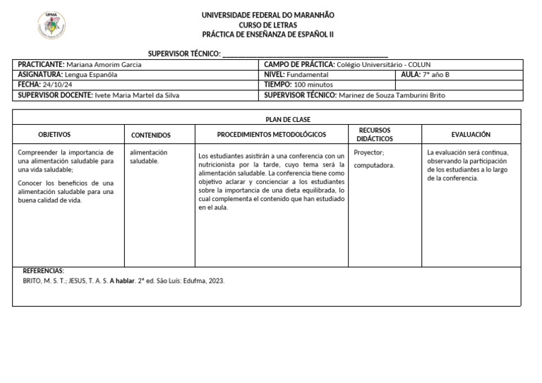 PLAN DE CLASE 24 - 10 (1) Digital | PDF | Enseñando | Aprendizaje