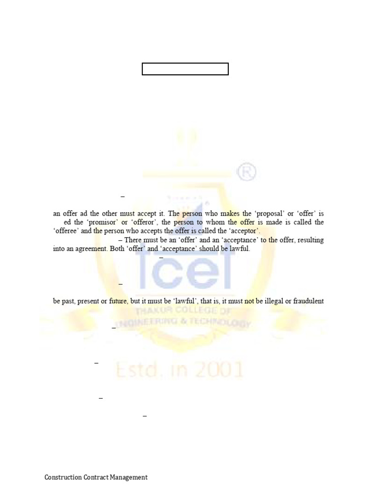 CCM CH-5 Notes | PDF | Liquidated Damages | Arbitration