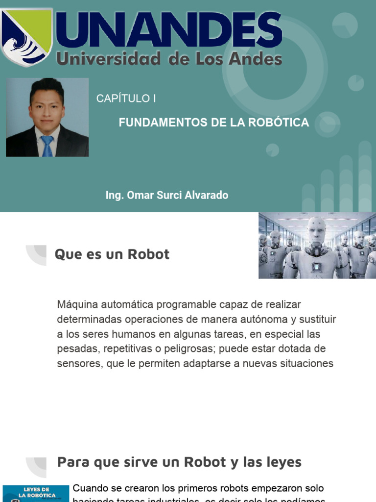 Robotica CapI M | PDF | Robot | Robótica
