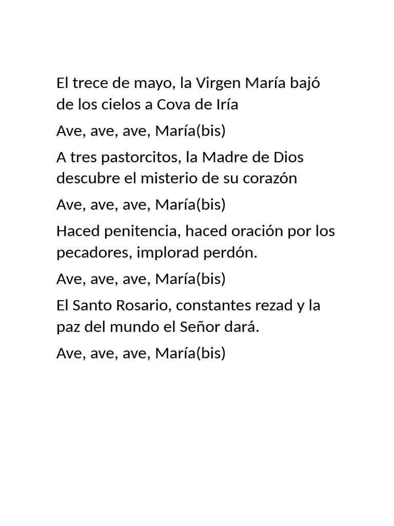 El Trece de Mayo | PDF