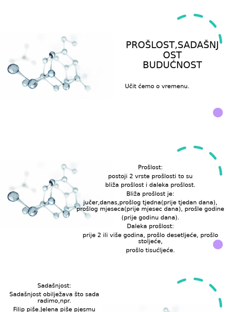 Prošlost, Sadašnjost | PDF