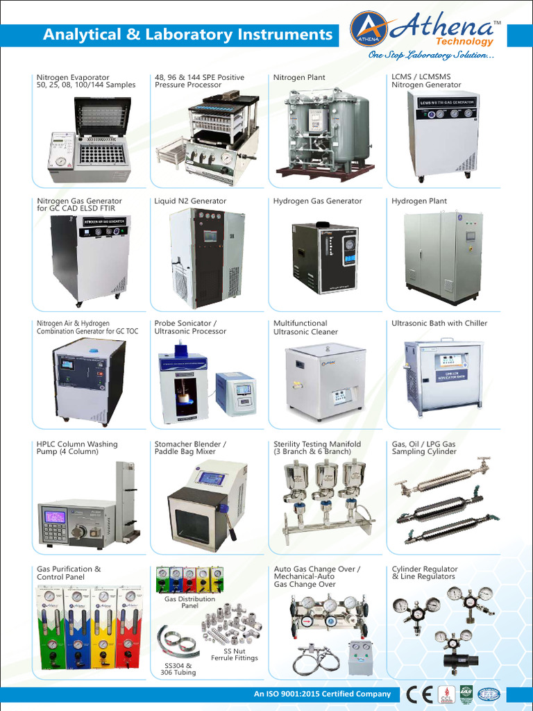 Athena Gas Solutions Catalogue | PDF | High Performance Liquid ...