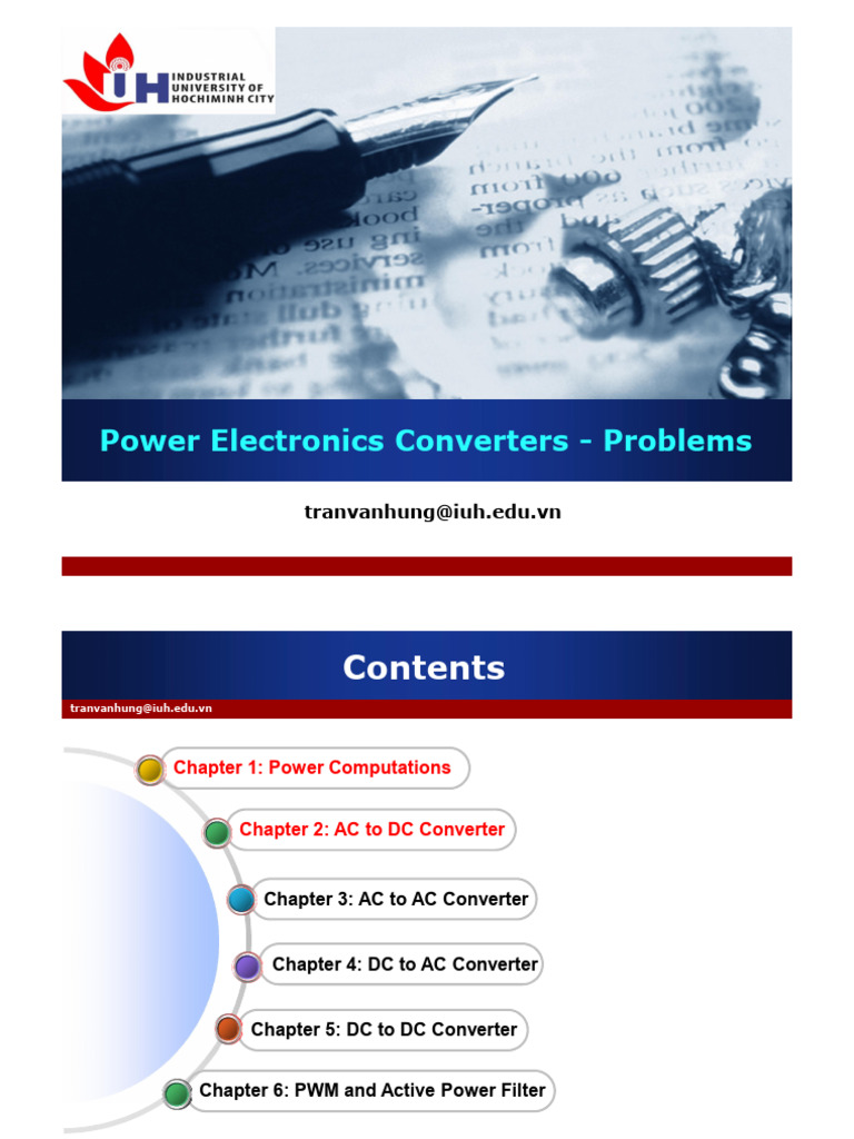 Power Electronics Converter Analysis | PDF | Rectifier | Alternating ...