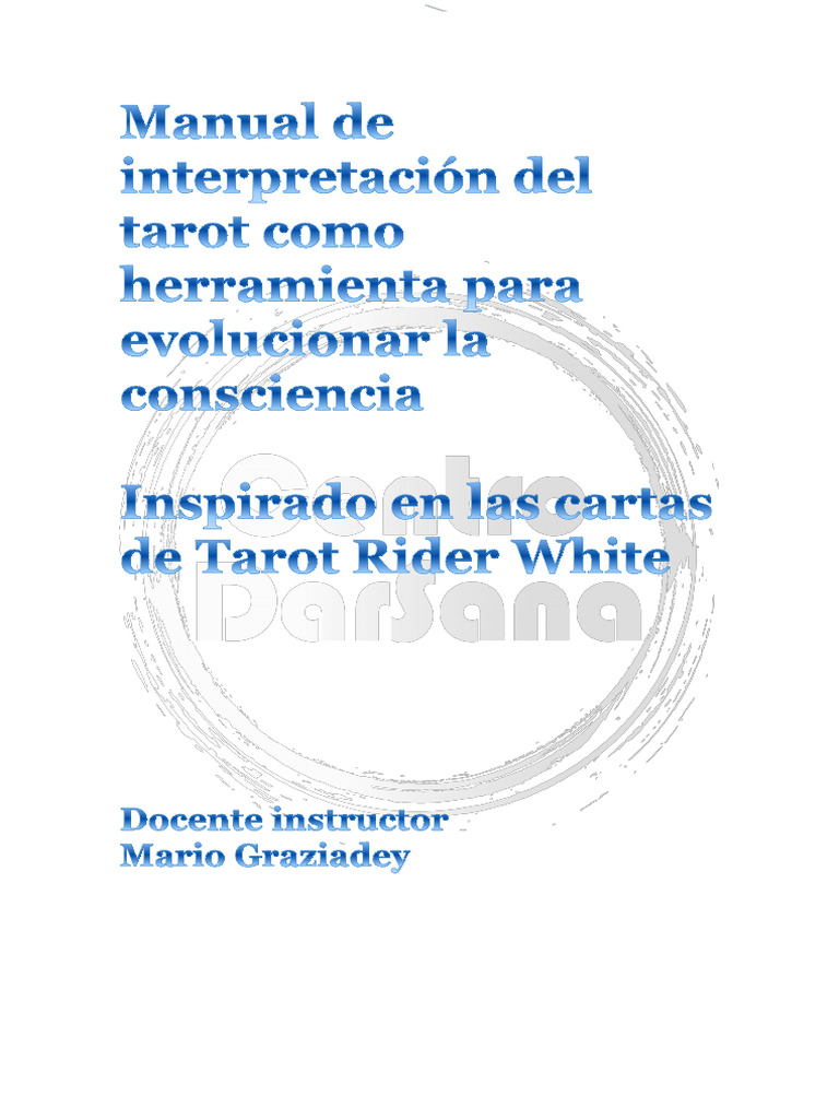 Manual de Tarot Rider | PDF | Arcanos Mayores | Tarot