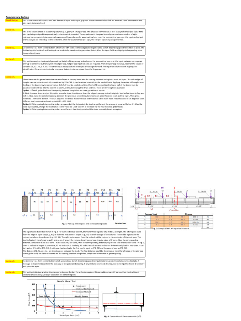 Pier Cap Analysis and Design Guide | PDF | Fracture | Beam (Structure)