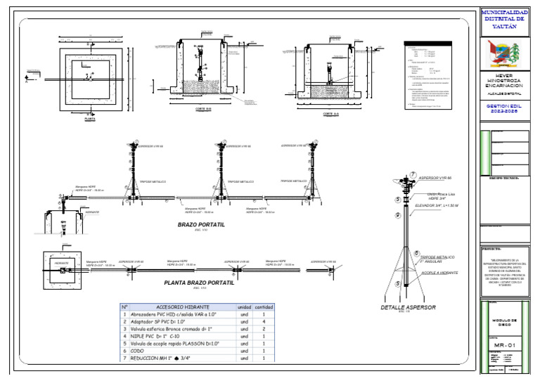 Especificaciones Técnicas de Riego | PDF | edificio | Material compuesto