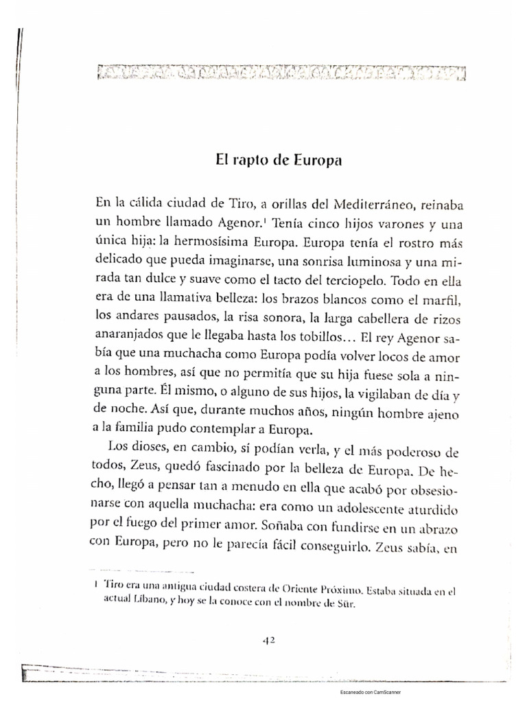 El Rapto de Europa | PDF