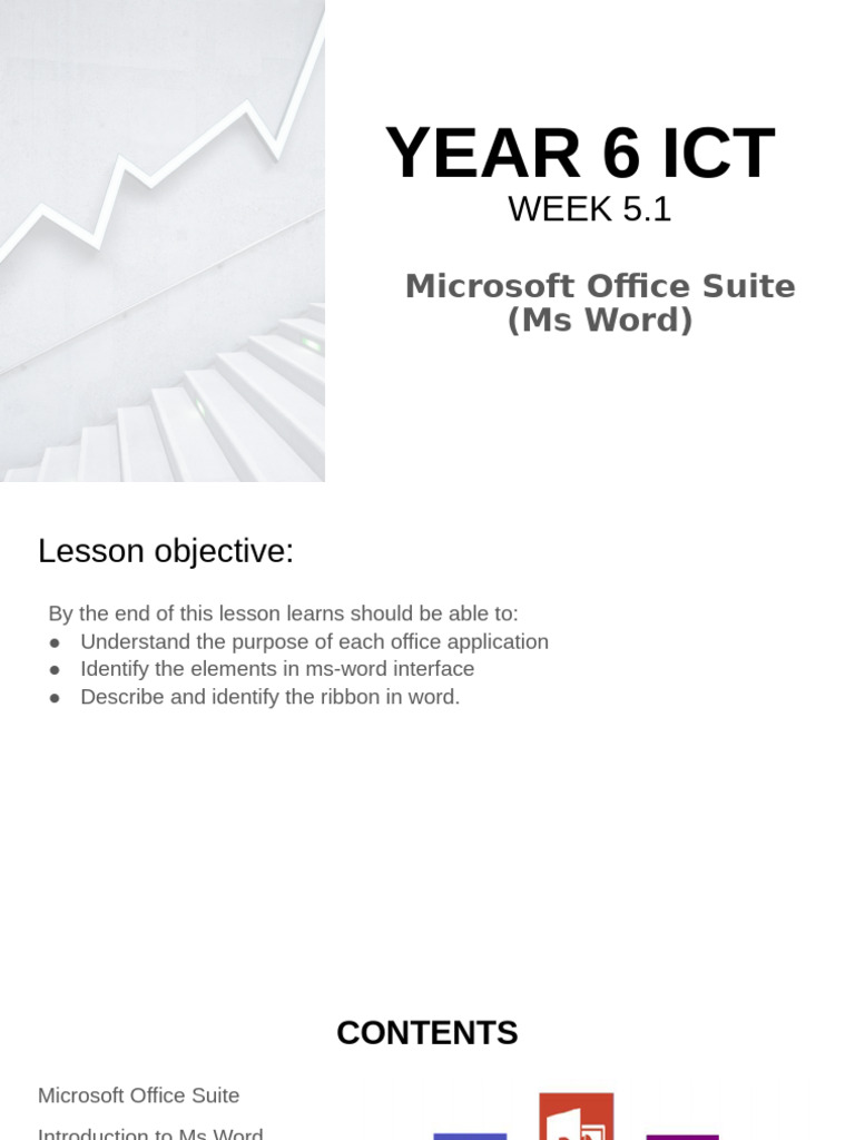 Microsoft Word Basics for Year 6 Students | PDF