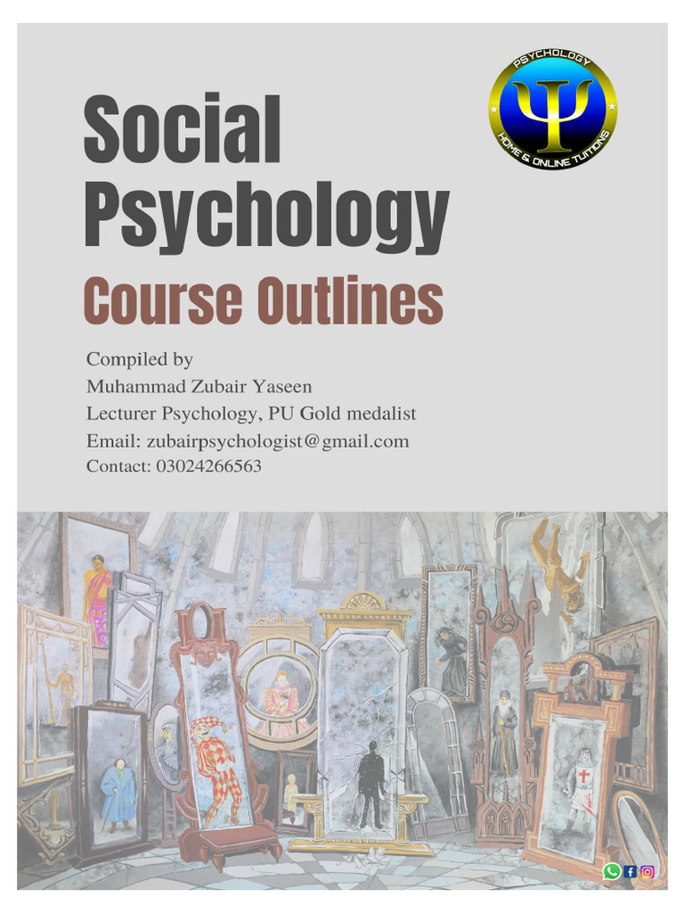 Course Outline Of Social Psychology Pdf
