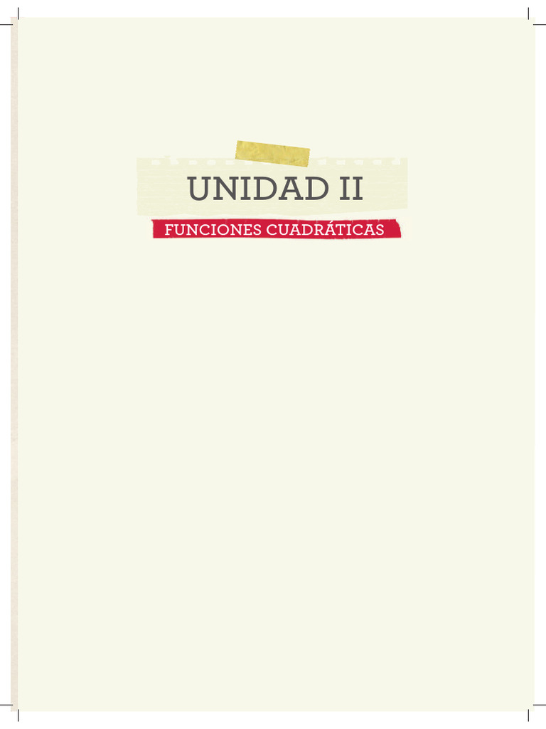 Modulo Funcion Cuadratica 2024 | PDF | Función (Matemáticas) | Variable ...