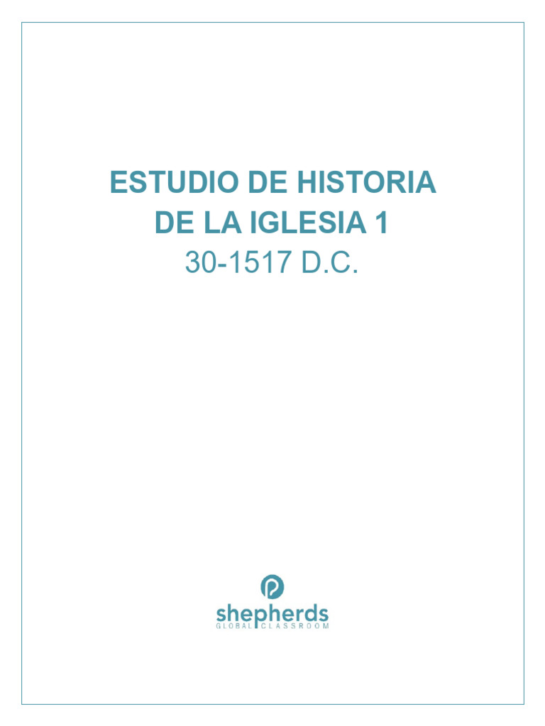Origen de la Iglesia Evangélica | PDF | Iglesia cristiana ...